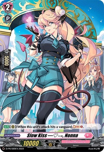 Slow Kiss Nonna (Foil) (89) [D-PR] - Cardfight Vanguard Single