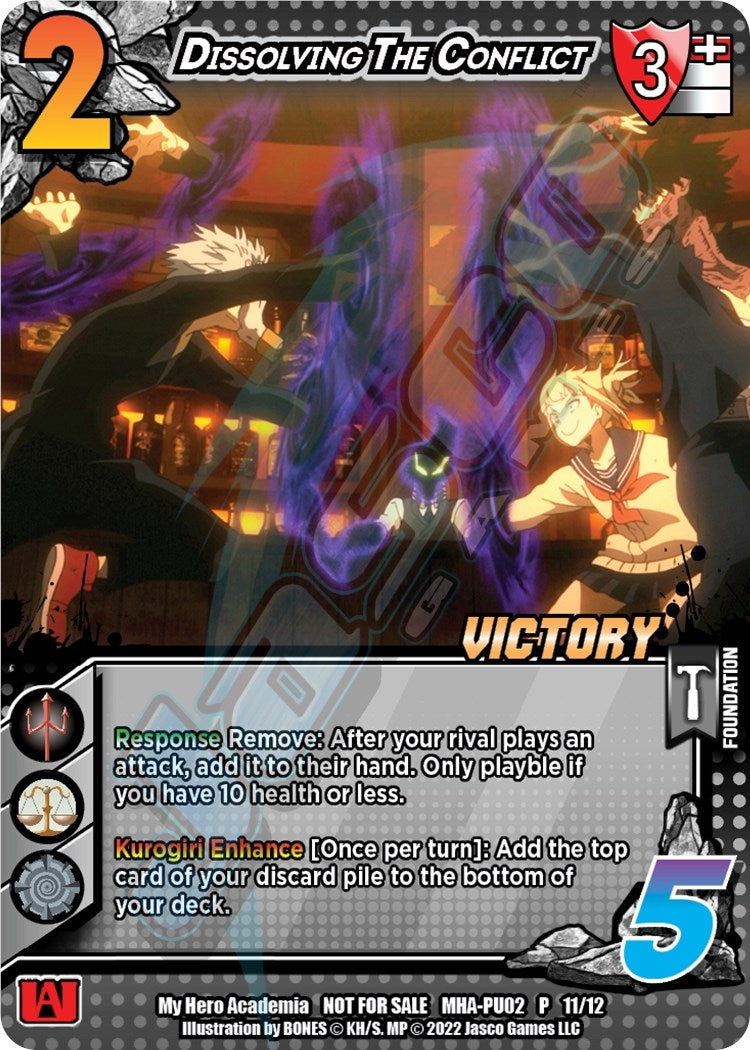 Dissolving The Conflict (Plus Ultra Pack 2 Victory) (21112) [MHAP] - UniVersus Single