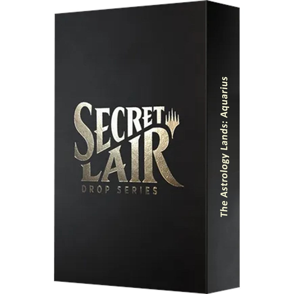 Secret Lair Drop: Astrology Lands (Aquarius) - Non-Foil Edition [SLD] - MTG Sealed