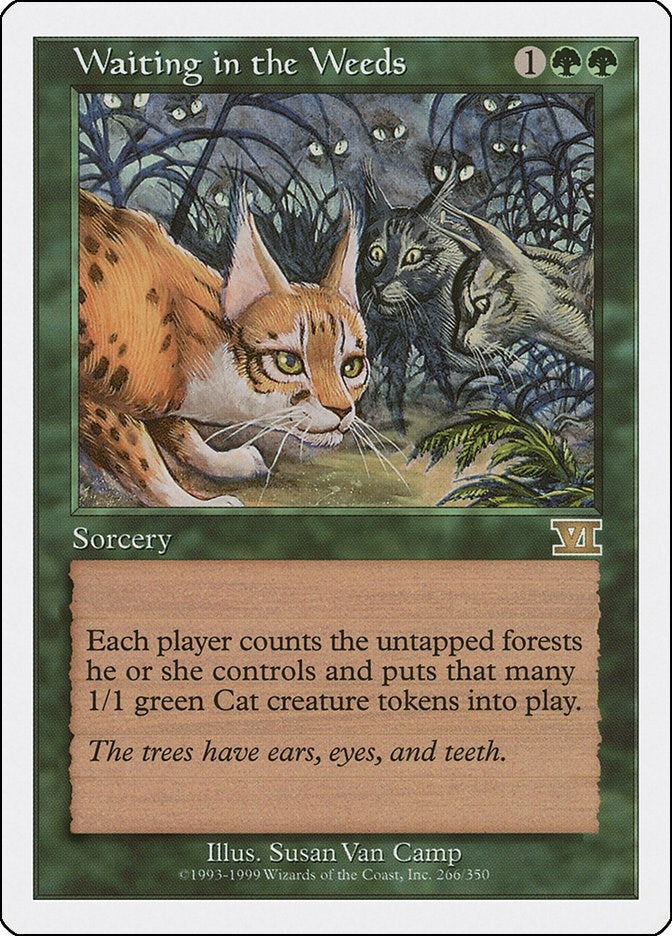 Waiting in the Weeds (266) [6ED] - MTG Single
