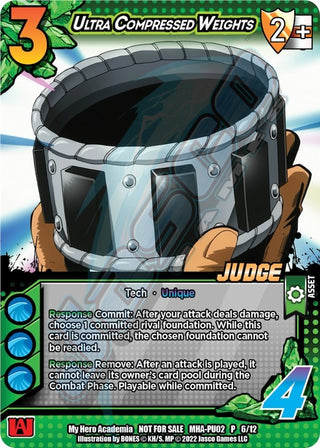 Ultra Compressed Weights (Plus Ultra Pack 2 Judge) (2612) [MHAP] - UniVersus Single