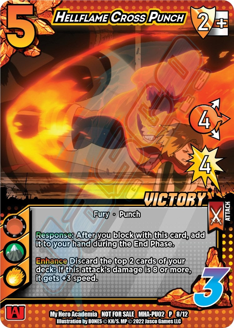 Hellflame Cross Punch (Plus Ultra Pack 2 Victory) (2812) [MHAP] - UniVersus Single