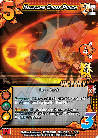 Hellflame Cross Punch (Plus Ultra Pack 2 Victory) (2812) [MHAP] - UniVersus Single