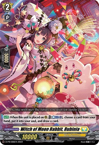 Witch of Moon Rabbit Rubinia (D-PR/086EN) (Non-Foil) (86) [D-PR] - Cardfight Vanguard Single