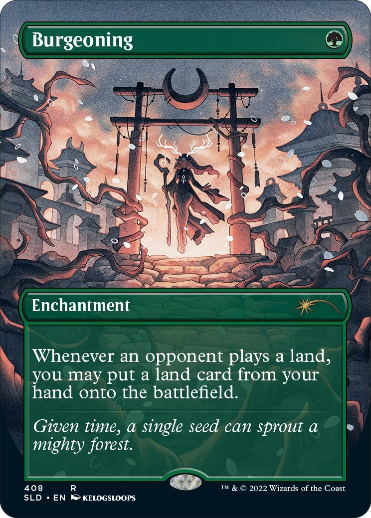 Burgeoning (Borderless) (408) [SLD] - MTG Single