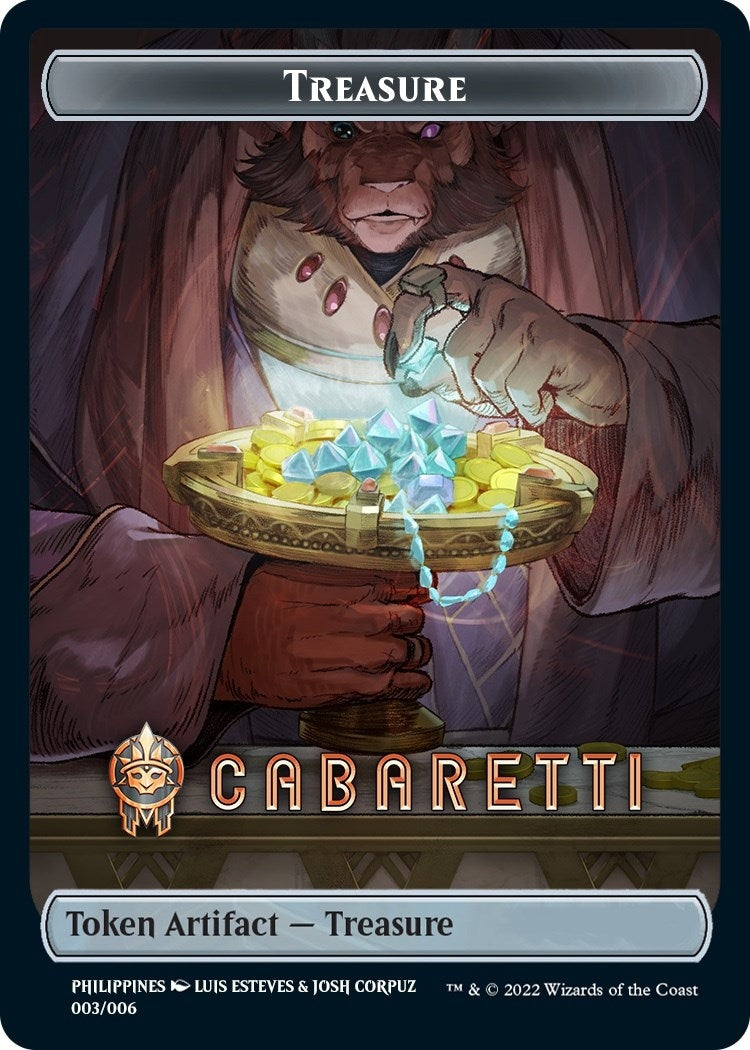 Treasure Token (Cabaretti) [SEA Exclusive] (0) [SNC] - MTG Single