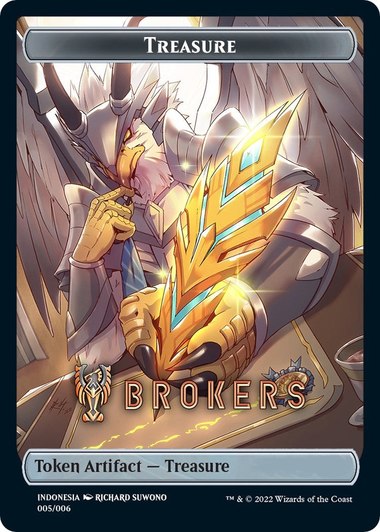 Treasure Token (Brokers) [SEA Exclusive] (0) [SNC] - MTG Single