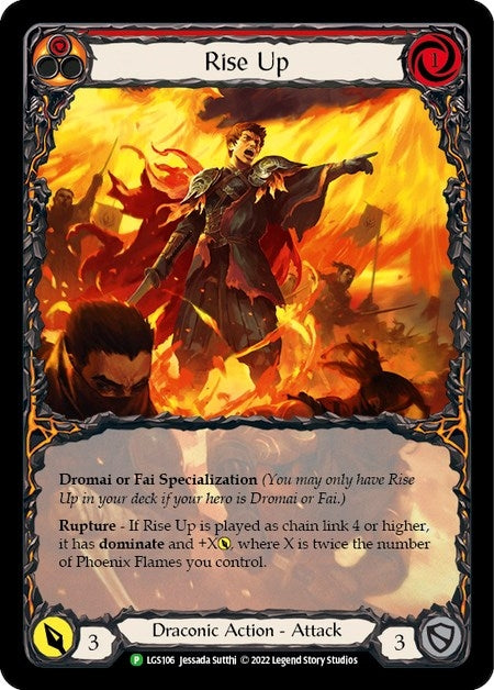 Rise Up - LGS106 (106) [PR] - Flesh and Blood TCG Single