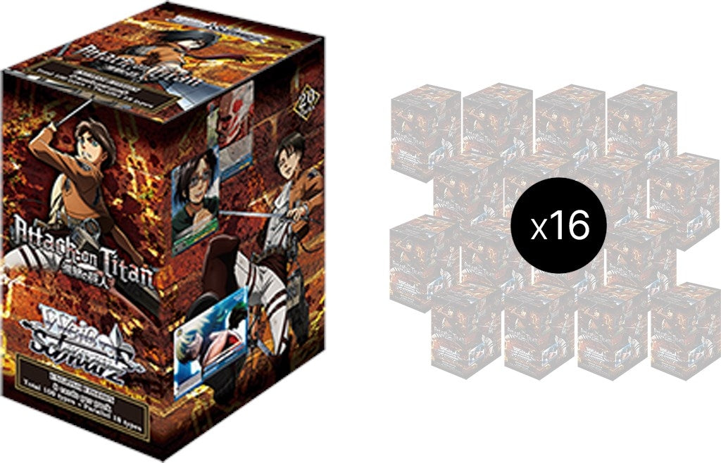 Attack On Titan Booster Box Case [AOT/S35] - Weiss Schwarz Sealed