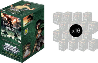 Attack on Titan Vol. 2 Booster Box Case [AOT/S50] - Weiss Schwarz Sealed