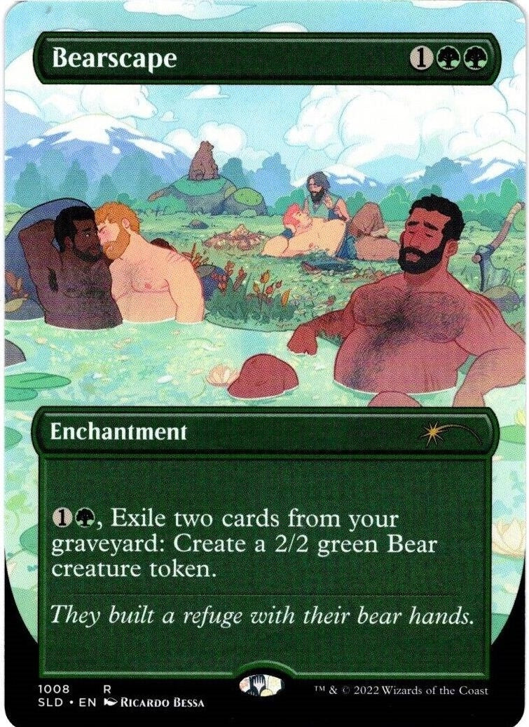 Bearscape (1008) [SLD] - MTG Single
