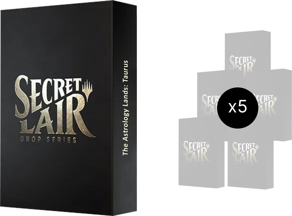 Secret Lair: Astrology Lands (Taurus) Bundle - Non-Foil Edition [SLD] - MTG Sealed