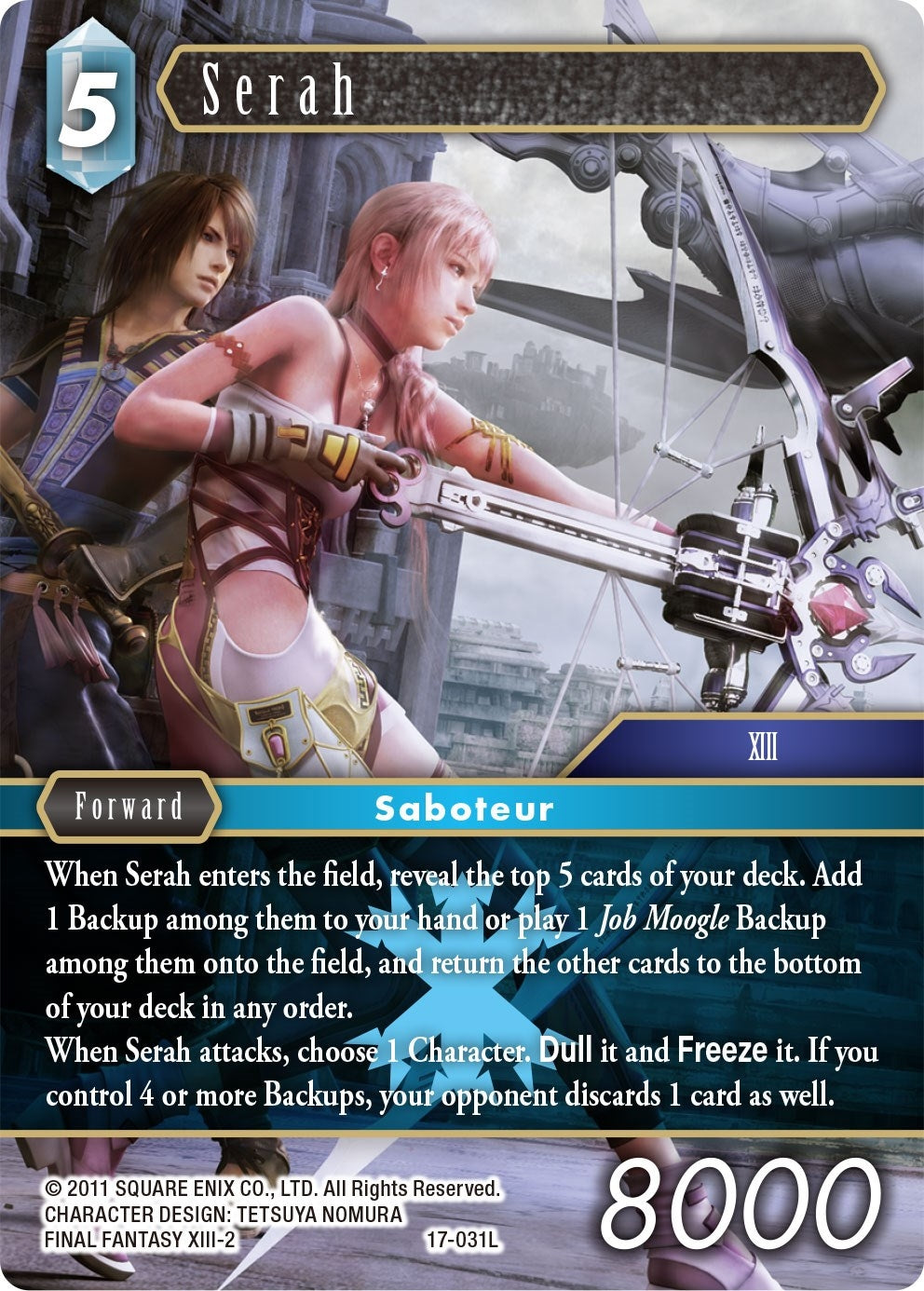 Serah (17) [17] - Final Fantasy TCG Single