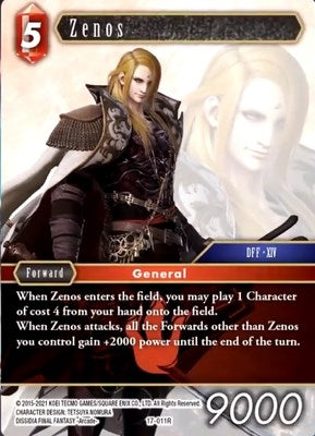Zenos (17) [17] - Final Fantasy TCG Single