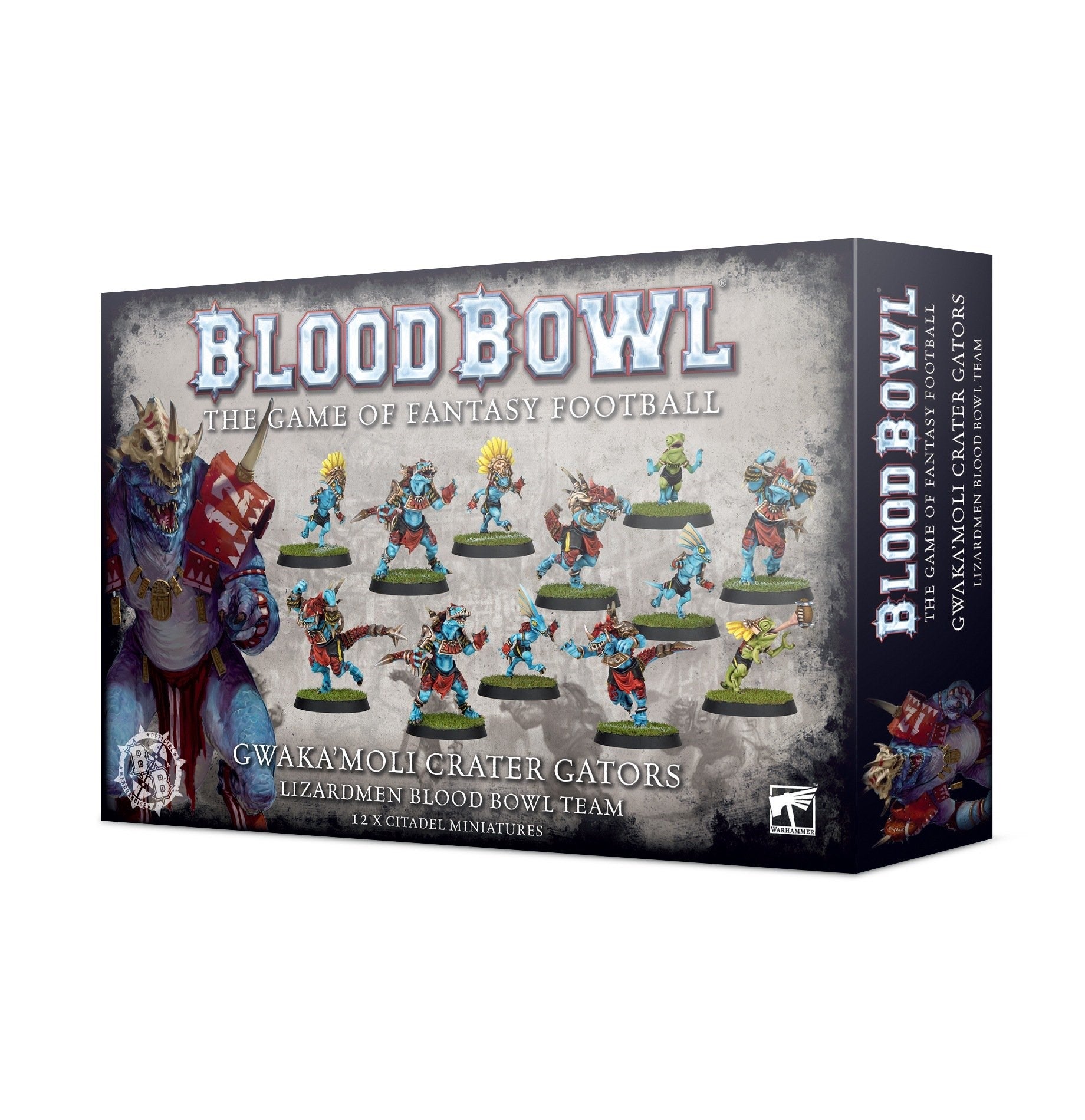 Blood Bowl: Gwaka’moli Crater Gators Team [PLAS] - Warhammer Box Sets Sealed