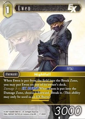 Ewen EX (17) [17] - Final Fantasy TCG Single