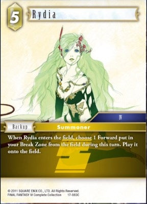 Rydia (17) [17] - Final Fantasy TCG Single