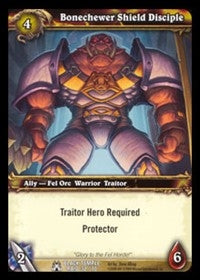 Bonechewer Shield Disciple - WoW Single