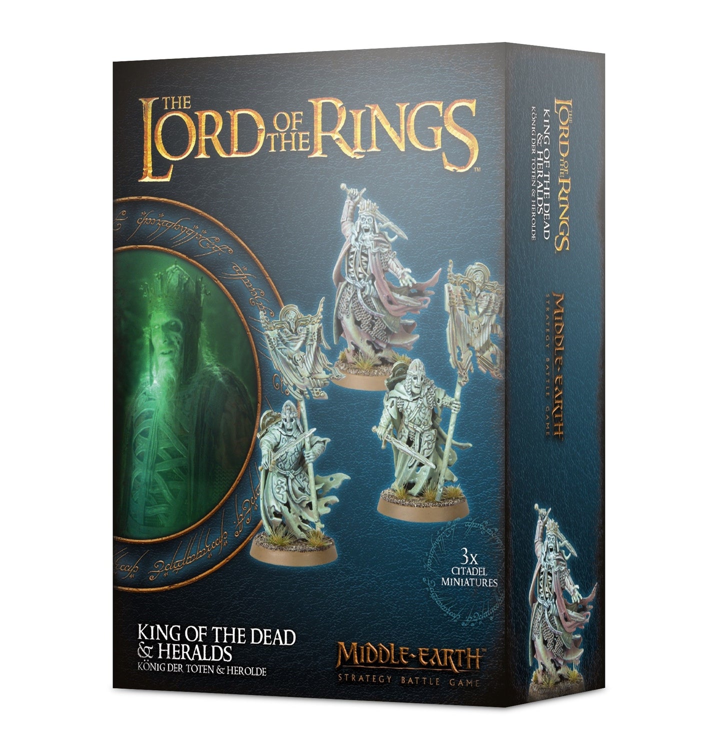 Lord of the Rings: King of the Dead & Heralds [PLAS] - Warhammer Box Sets Sealed