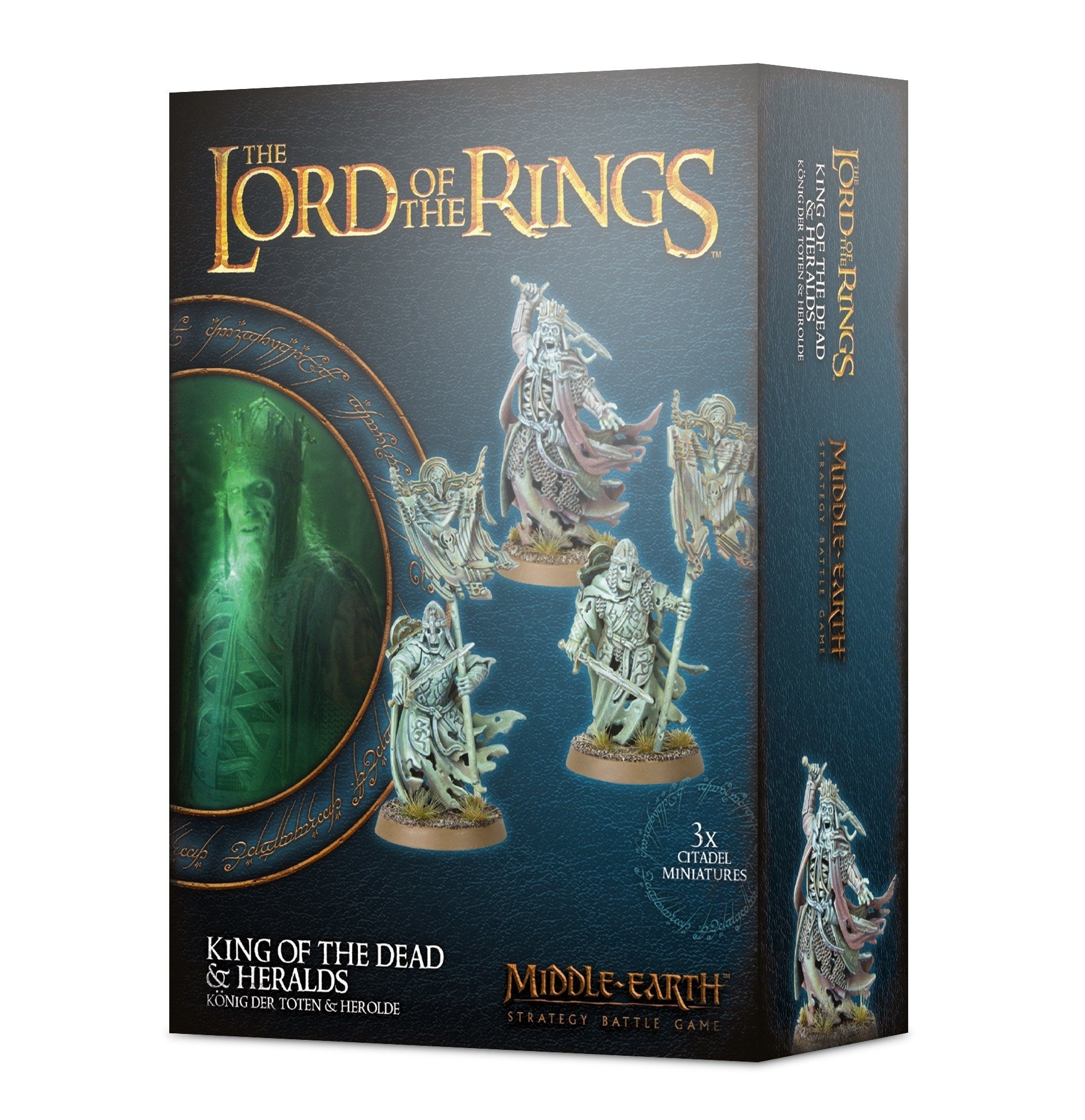 Lord of the Rings: King of the Dead & Heralds [PLAS] - Warhammer Box Sets Sealed