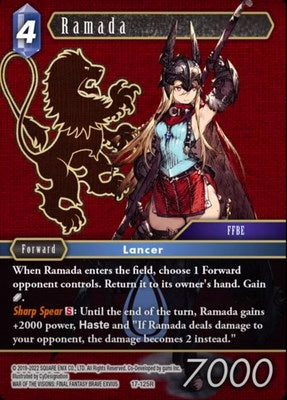 Ramada (17) [17] - Final Fantasy TCG Single