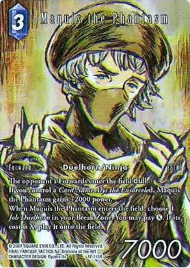 Maquis the Phantasm (Full Art) (17) [17] - Final Fantasy TCG Single