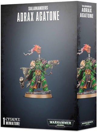 Warhammer: 40K - Salamanders: Adrax Agatone [PLAS] - Warhammer Box Sets Sealed