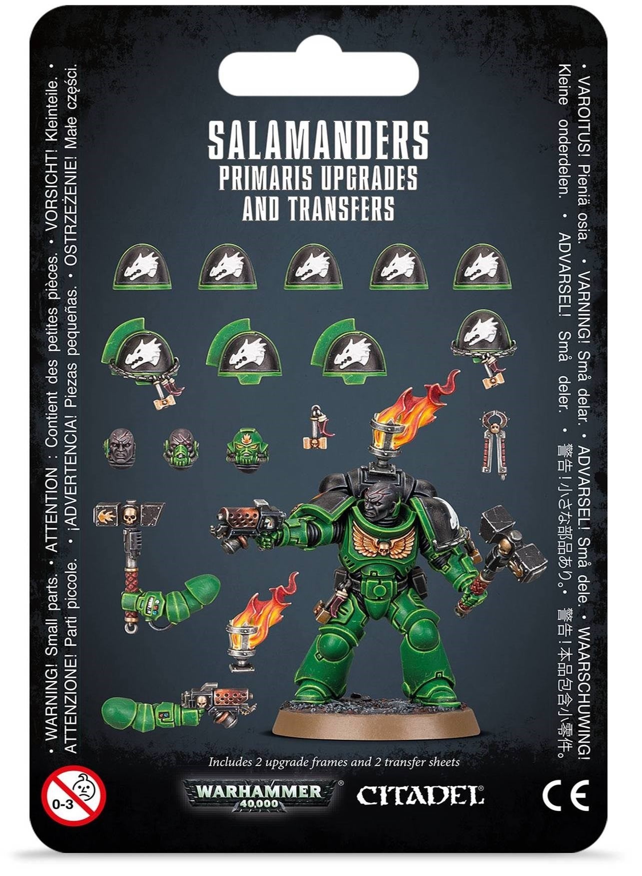 Warhammer: 40K - Salamanders: Primaris Upgrades & TransfersSalamanders: Adrax Agatone [PLAS] - Warhammer Box Sets Sealed