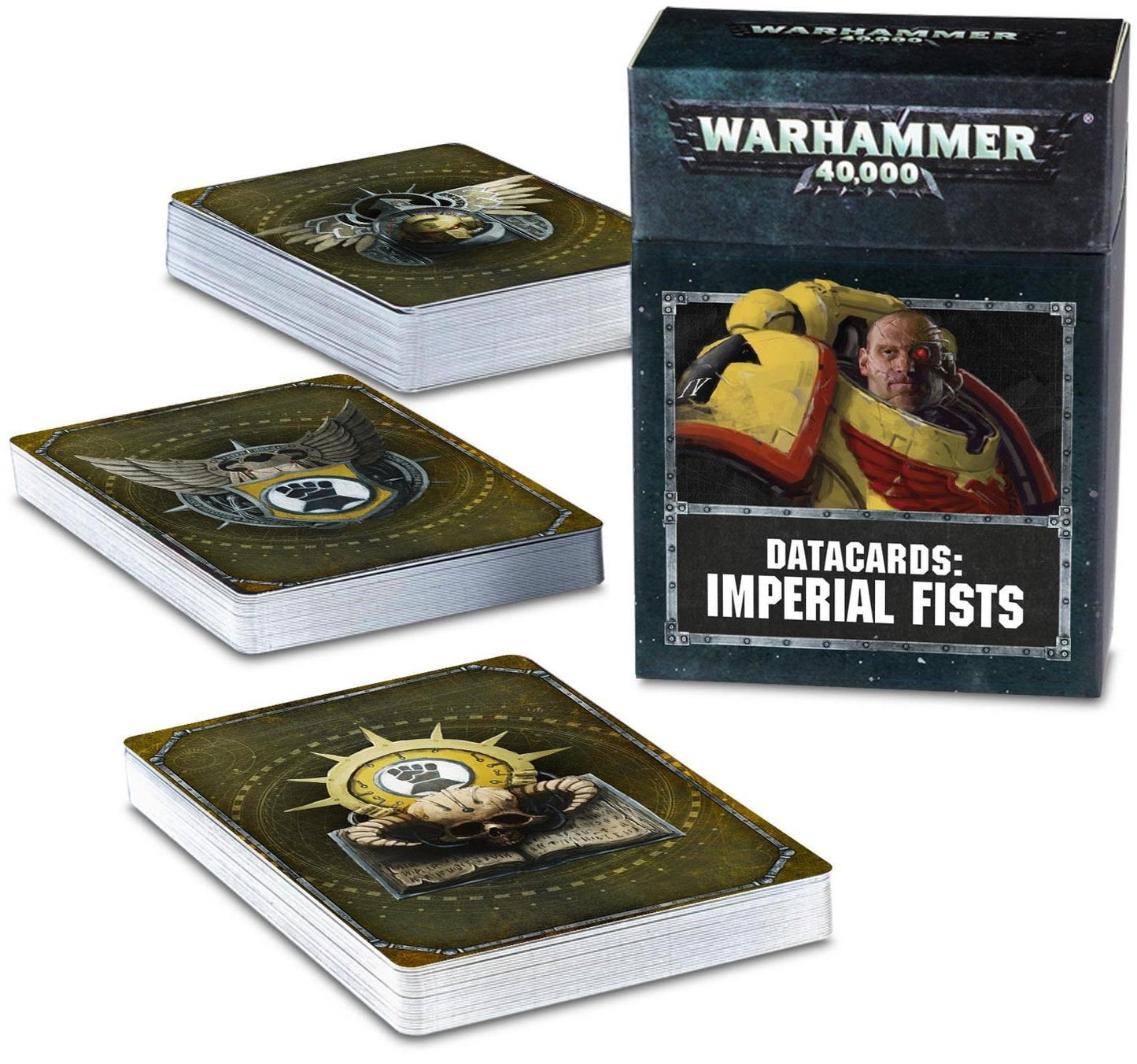 Warhammer: 40K - Datacards: Imperial Fists [ACCS] - Warhammer Game Accessories Sealed