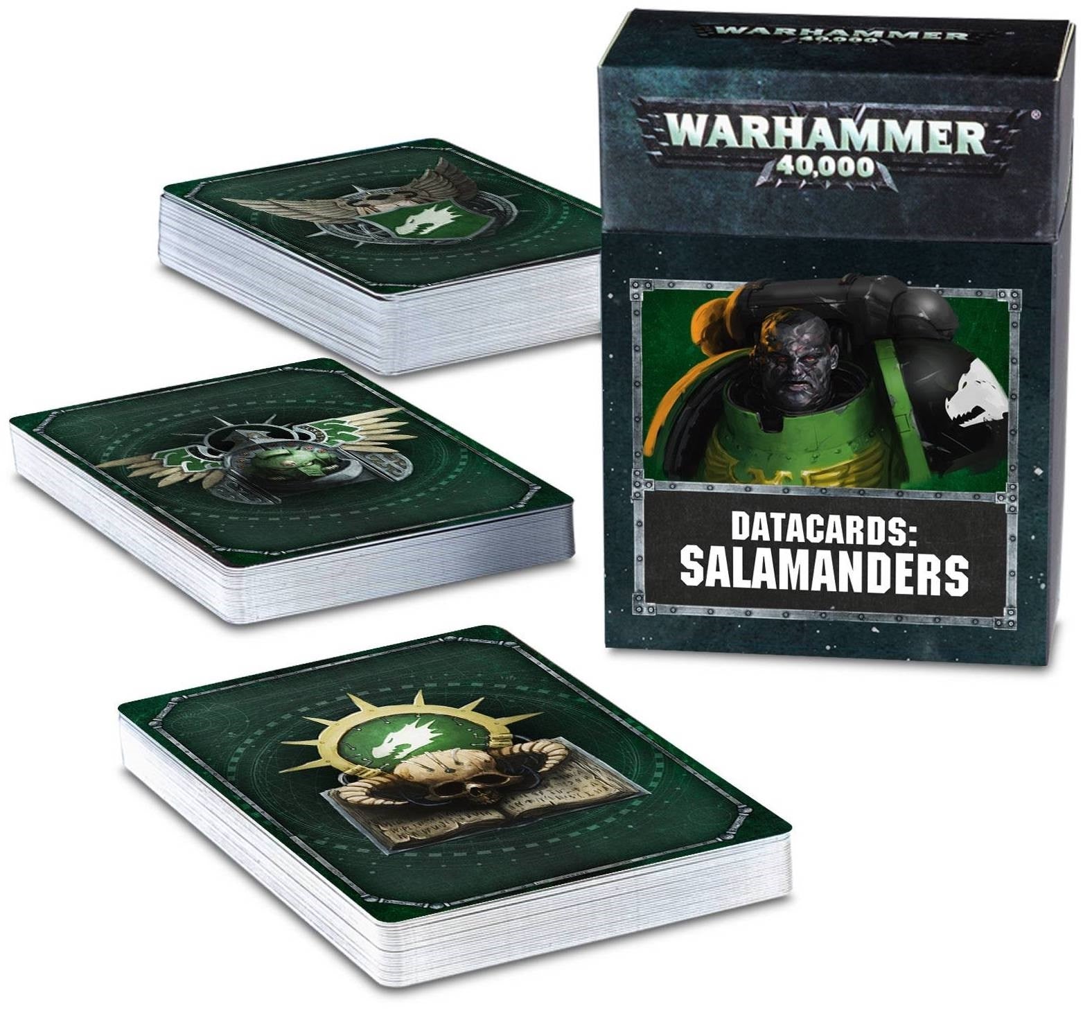 Warhammer: 40K - Datacards: Salamanders [ACCS] - Warhammer Game Accessories Sealed