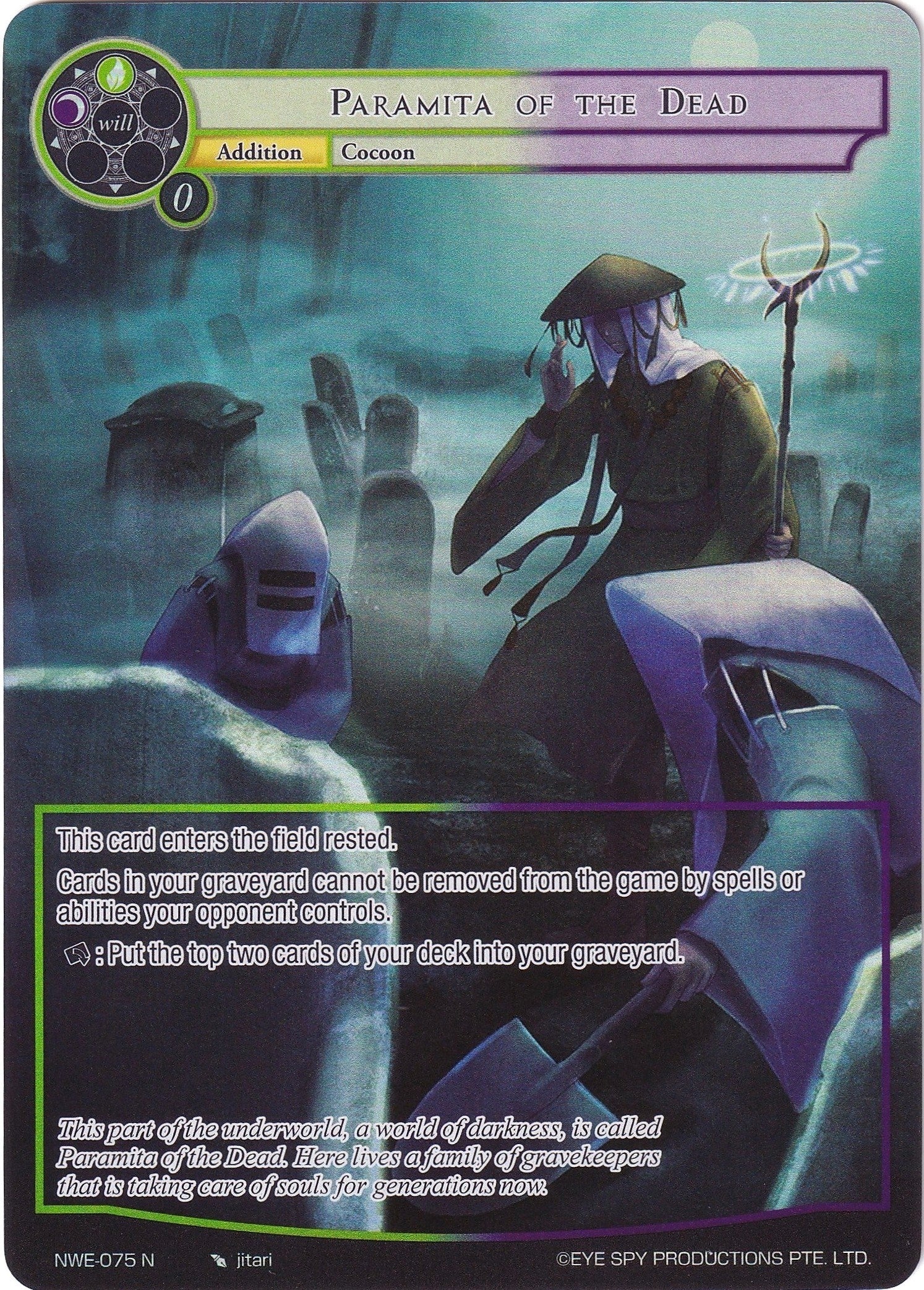 Paramita of the Dead (Full Art) (75) [NWE] - Force of Will Single