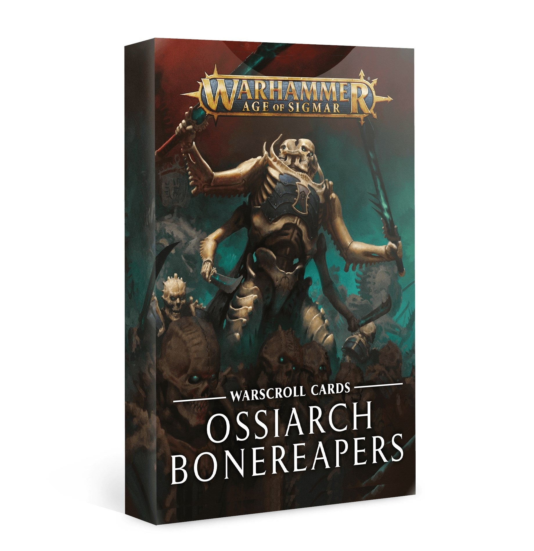 Warhammer: Age of Sigmar - Warscroll Cards: Ossiarch Bonereapers [ACCS] - Warhammer Game Accessories Sealed