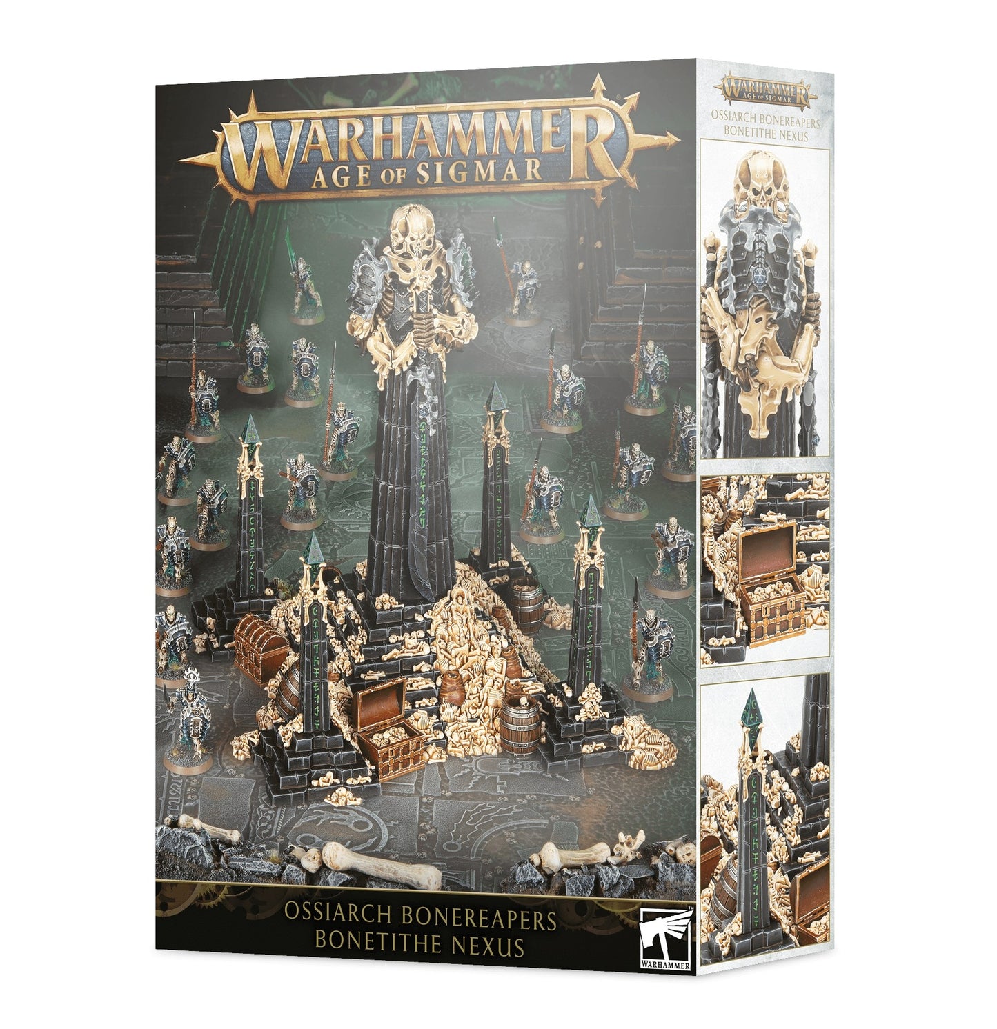 Warhammer: Age of Sigmar - Ossiarch Bonereapers Bone-tithe Nexus [PLAS] - Warhammer Box Sets Sealed