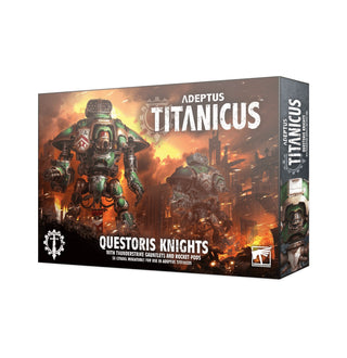 Warhammer: Questoris Knights with Thunderstrike Gauntlets & Rocket Pods [PLAS] - Warhammer Box Sets Sealed