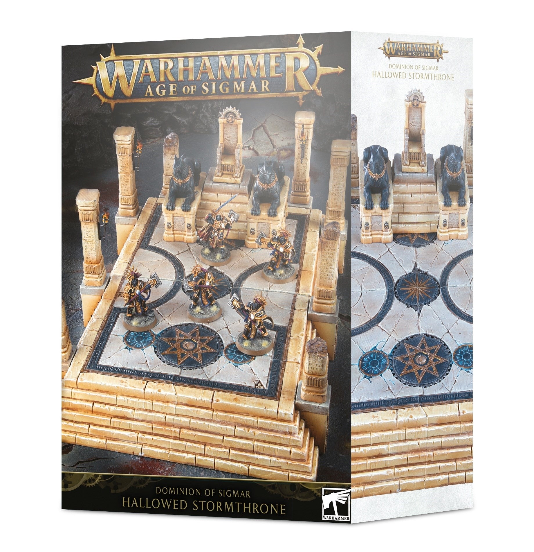 Warhammer: Age of Sigmar - Dominion of Sigmar: Hallowed Stormthrone [PLAS] - Warhammer Box Sets Sealed
