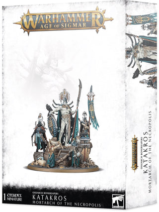 Warhammer: 40K - Katakros Mortarch of the Necropolis [PLAS] - Warhammer Box Sets Sealed