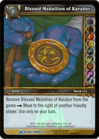 Blessed Medallion of Karabor - WoW Single
