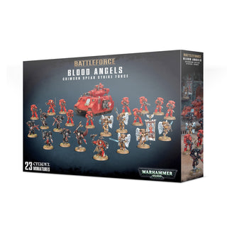 Warhammer: 40K - Battleforce: Blood Angels Crimson Spear Strike Force [PLAS] - Warhammer Box Sets Sealed
