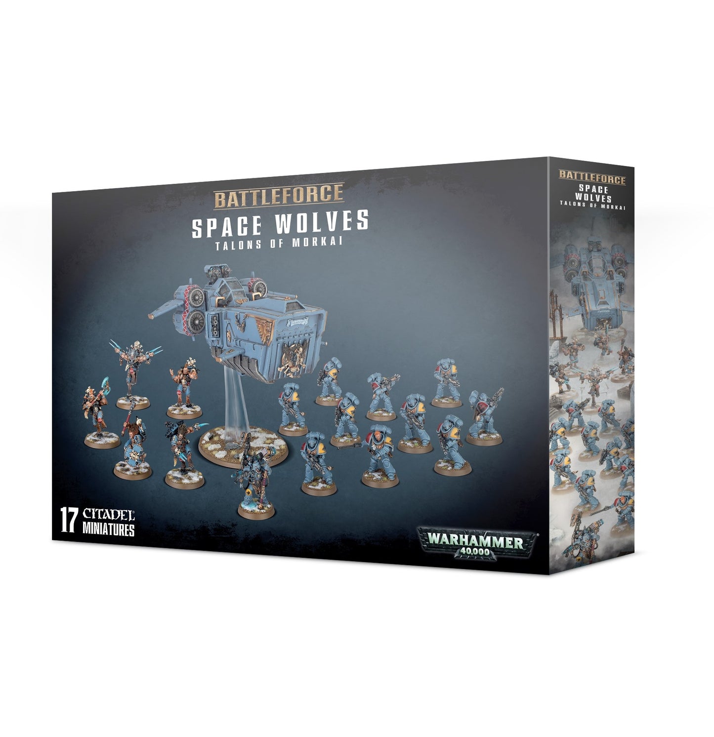 Warhammer: 40K - Battleforce: Space Wolves Talons of Morkai [PLAS] - Warhammer Box Sets Sealed