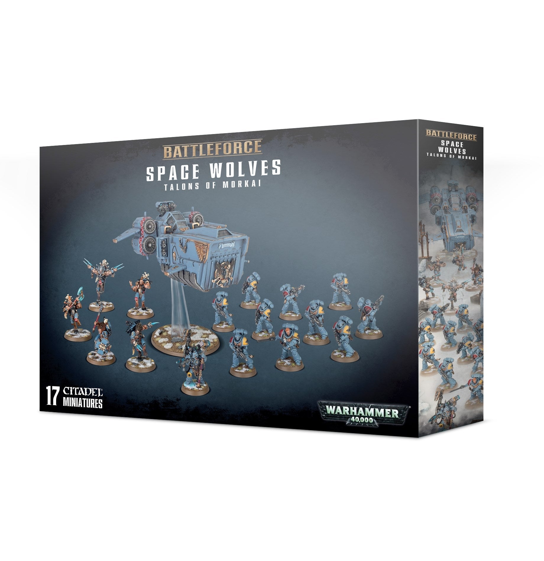 Warhammer: 40K - Battleforce: Space Wolves Talons of Morkai [PLAS] - Warhammer Box Sets Sealed