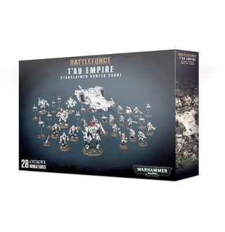 Warhammer: 40K - Battleforce: T’au Empire Starclaimer Hunter Cadre [PLAS] - Warhammer Box Sets Sealed