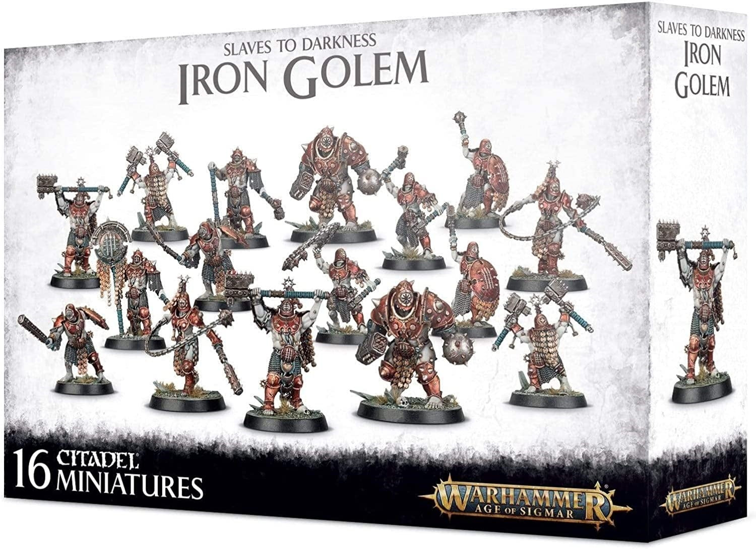 Warhammer: Age of Sigmar - Slaves To Darkness Iron Golem [PLAS] - Warhammer Box Sets Sealed