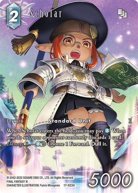 Scholar (Full Art) (17) [17] - Final Fantasy TCG Single