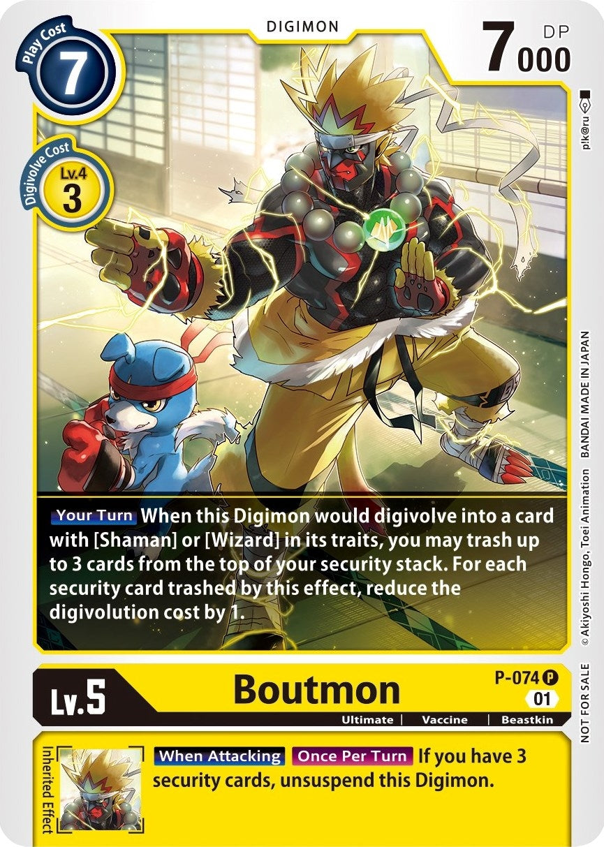 Boutmon (74) [D-PR] - Digimon Card Game Single