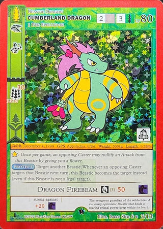 Cumberland Dragon (Pin Club Wilderness Mystery Collection) (3) (MISC) - MetaZoo Single