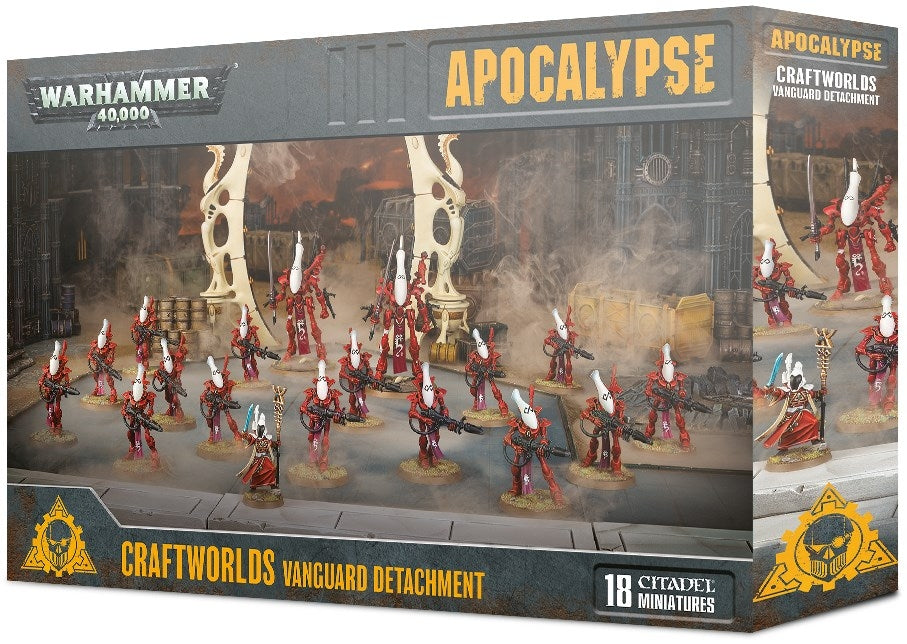 Warhammer: 40K - Apocalypse: Craftworlds Vanguard Detachment [PLAS] - Warhammer Box Sets Sealed