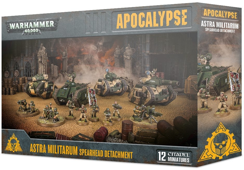 Warhammer: 40K - Apocalypse: Astra Militarum Spearhead Detachment [PLAS] - Warhammer Box Sets Sealed