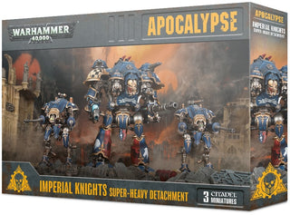 Warhammer: 40K - Apocalypse: Imperial Knights Super Heavy Detachment [PLAS] - Warhammer Box Sets Sealed