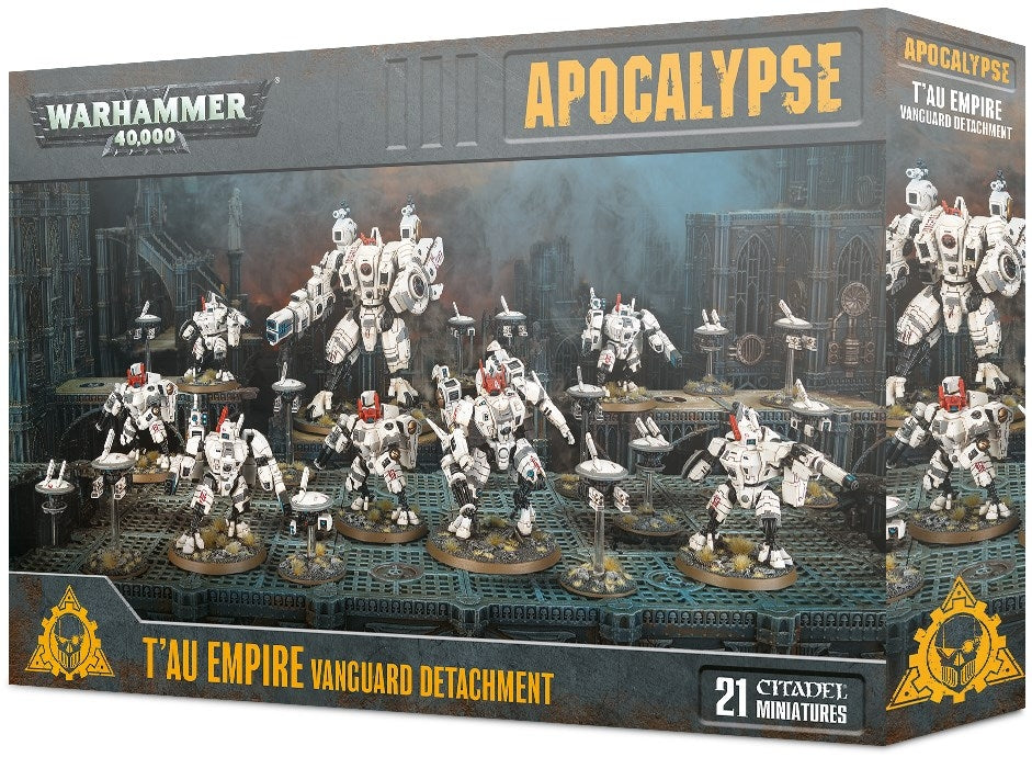 Warhammer: 40K - Apocalypse: T’au Empire Vanguard Detachment [PLAS] - Warhammer Box Sets Sealed