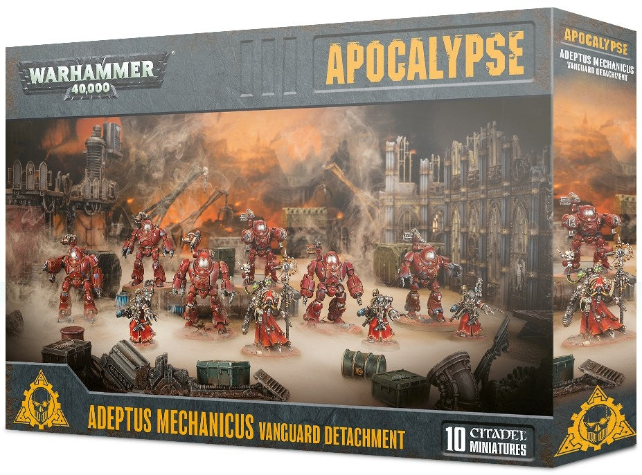 Warhammer: 40K - Apocalypse: Adeptus Mechanicus Vanguard Detachment [PLAS] - Warhammer Box Sets Sealed